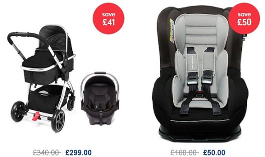 mothercare prams sale