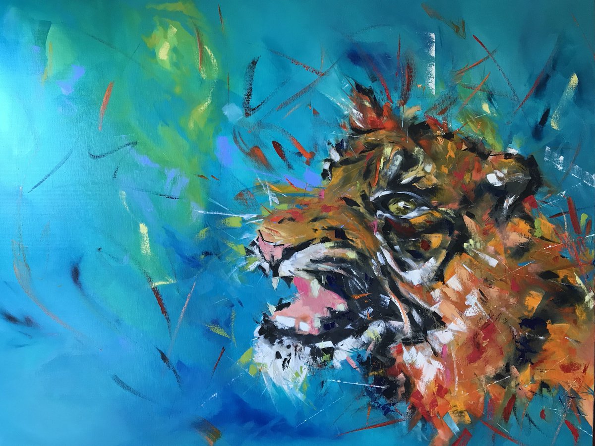 The Calling: 122 cm x 91cm oil. About to dispatch this SOLD piece to my first lovely buyer in NSW (near Sydney)! #Australia #art