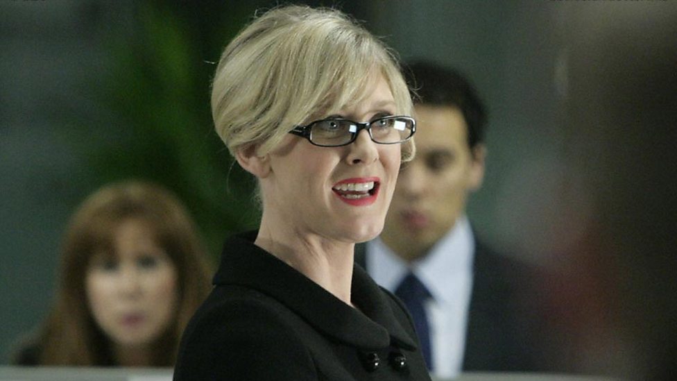 Happy Birthday to Sarah Lancashire who played Miss Foster in Partners in Crime. 