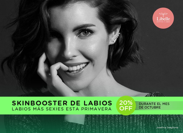 ¿Querés lucir tu boca más sexy que nunca? 
Podés lograrlo con #Skinbooster: ácido hialurónico que hidrata naturalmente la piel de los labios