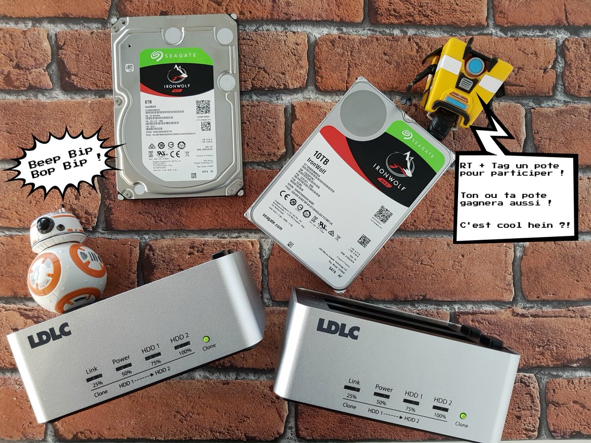 fierdemonpc's tweet photo. [Jeu Follow + RT] 
Tag ton pote ! A gagner : un HDD et un dock chacun 🤪
Tirage le : 19/10/17
Réglement : https://t.co/B5jDPemfC7 https://t.co/hIEgRxprpa