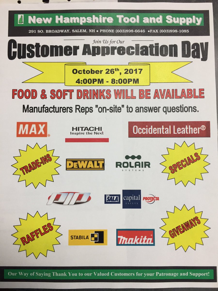 NH Tool & Supply tweet media