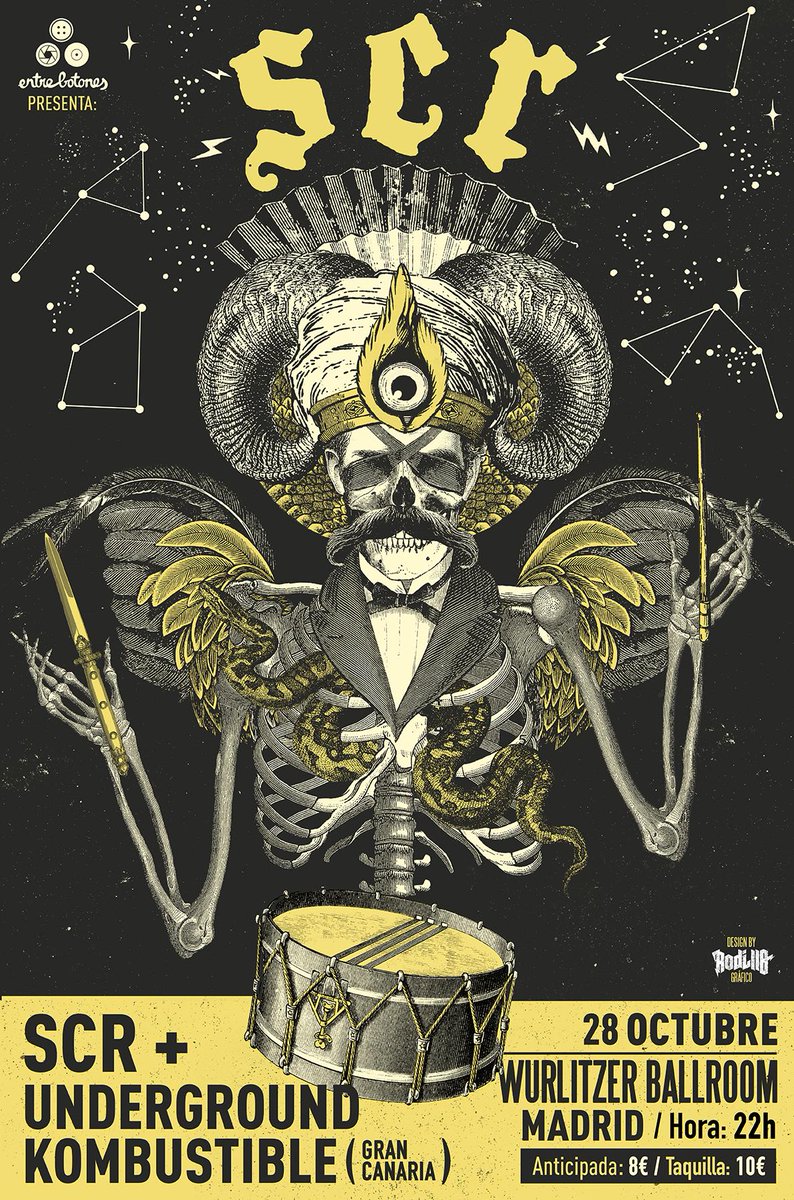 Aquí tenéis toda la información sobre el concierto de despedida temporal de <a href="/SCRofficial/">SCR Official</a> !! No os lo p