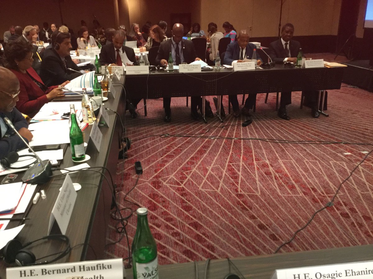 naclesotho's tweet image. Honourable Minister of Health of Lesotho among the delegates at the Global HIV Prevention Coalition meeting in Geneva, Switzerland. #GPC2020