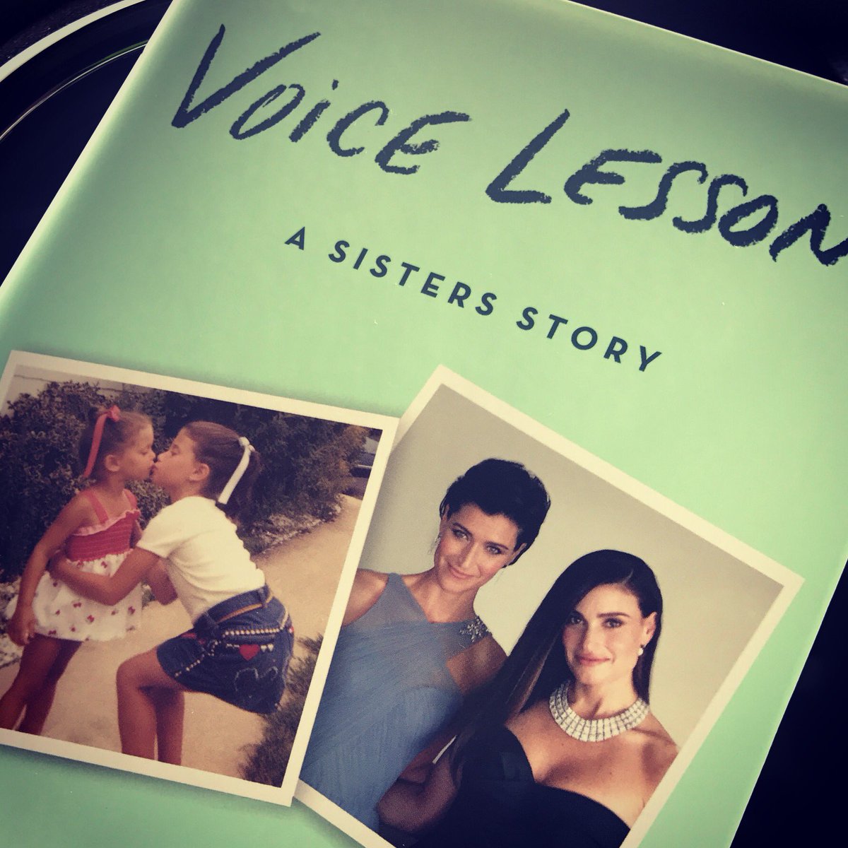 Kristaleta's tweet photo. Happy book release day @idinamenzel & @CaraMentzel !!! Grab yours today before the're gone! Let's make it #1 #VoiceLessons #Fanzels https://t.co/AtI41ij1J4