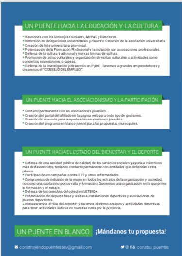 constru_puentes's tweet photo. 🔵 Recuerda te esperamos hoy en #Utrera en la Peña de los Quintero a las 20:00 tenemos un gran proyecto que contarte #ConstruyendoPuentes https://t.co/8jczDexfjD
