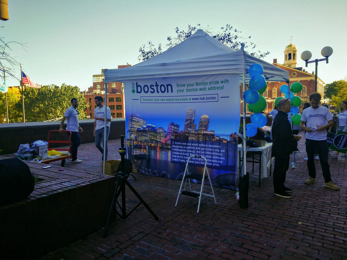 dotboston's tweet image. It's a beautiful morning for the public launch of .boston domains! Join us at City Hall from 930am!