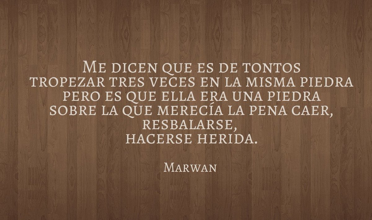 Me dicen que es de tontos...