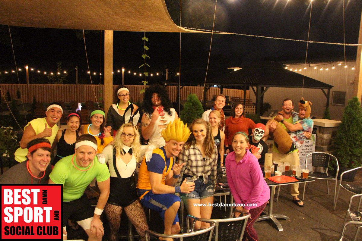 BestDamnKzoo's tweet photo. Best Damn Halloween Theme Night! No one rocks it like us!
#BDSSC #Costumes #Halloween #Kalamazoo #Latitude42 https://t.co/eUO1T8d7lM