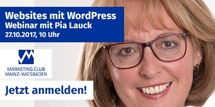 MC_MZ_WI's tweet photo. Webinar "Websites mit Wordpress" mit @PiaLauck - wer will mitmachen? https://t.co/uFaNVmLrfm #manmusskeinMitgliedsein https://t.co/PCSE0j7Ezk