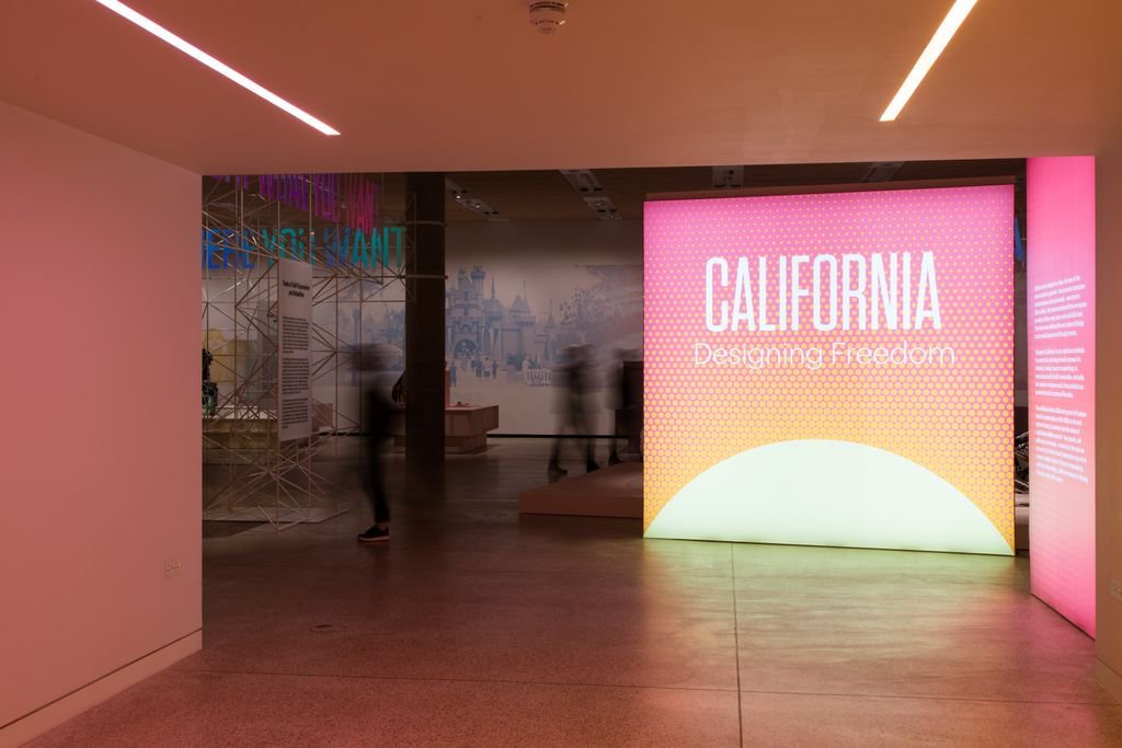DesignMuseum's tweet photo. "A slice of #California cool" - @Londonist. See the Golden State in a new light before the exhibition ends next week https://t.co/PgBvm9RXsd https://t.co/5wG9ZIzuJX