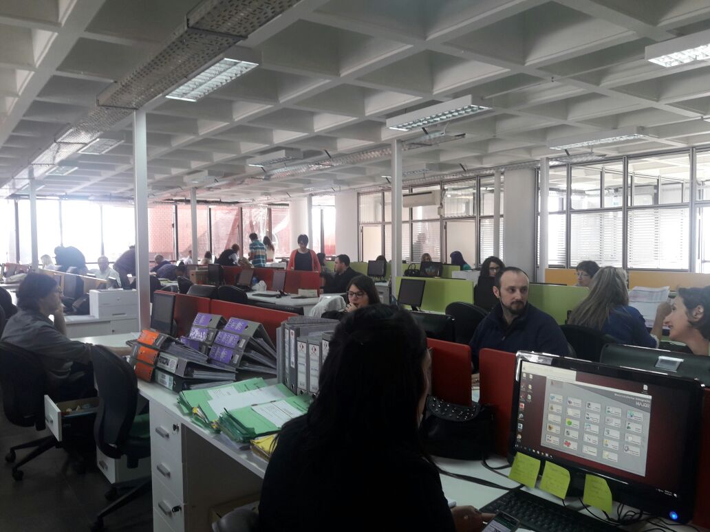 Ahora nuestros empleados de la Secretaría de Economía y Finanzas cuentan con mejores oficinas para trabajar dignamente 👏.