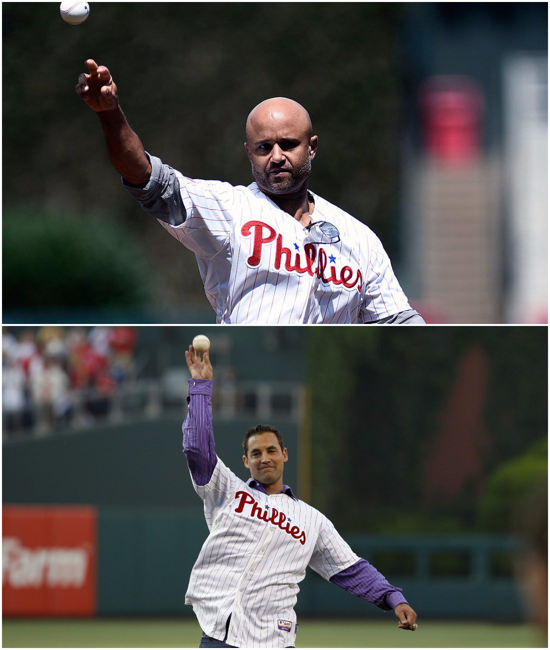  Like to send your happy birthday wishes to a couple former teammates, Placido Polanco and Pat Burrell! 
