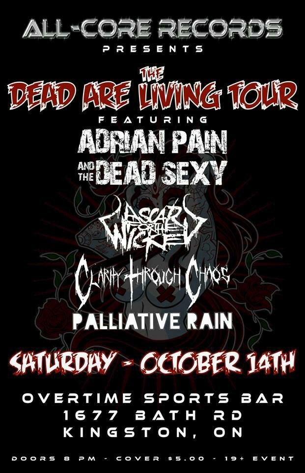 Hey Kingston friends!! This Saturday we will be at Overtime Sports Bar! Come on out and #support your #localbands 🤘🏻
#metal #localmetal
