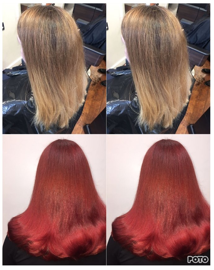 Wow... talk about an amazing colour change!! 

We love it! 💓💓

#hair #hairdressing #stockport #colourchange #colourtransformation #redhead