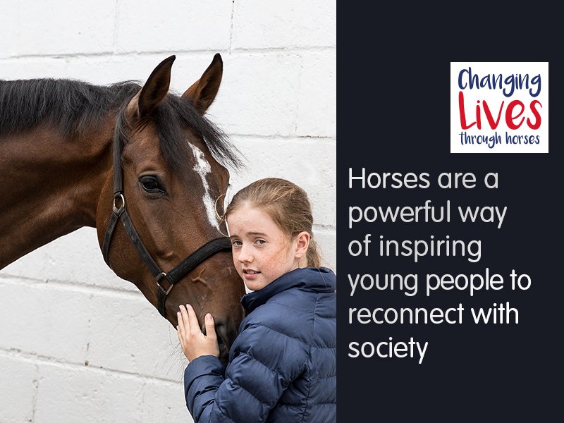 We're supporting #WorldMentalHealthDay reconnecting young people using horses as inspiration for change. 🐴 bhs.org.uk/changinglivest…