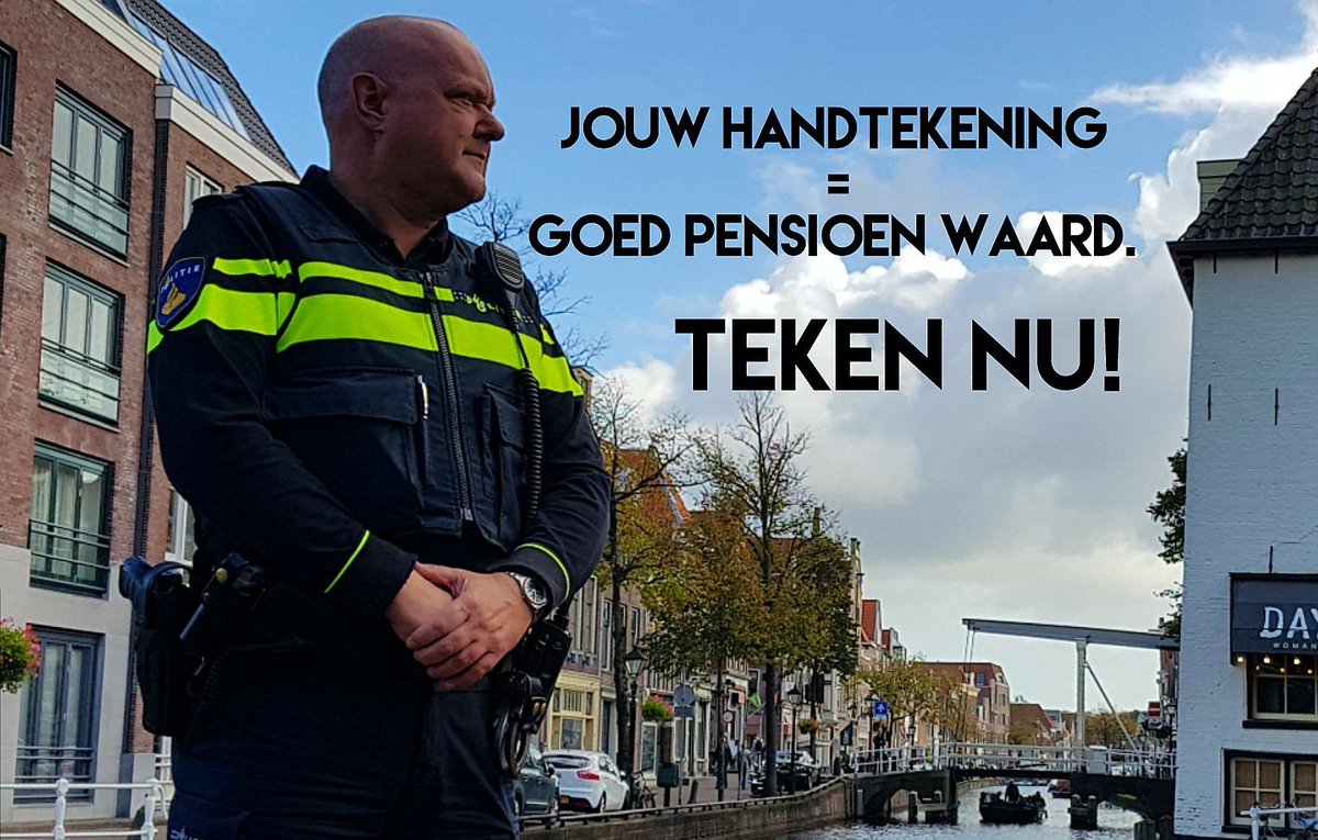 Politiebond's tweet image. Jouw #handtekening is een gezond politiepensioen waard. Teken NU! Samen naar de 40.000 handtekeningen. #politie acp.nl/nieuws/jouw-ha…