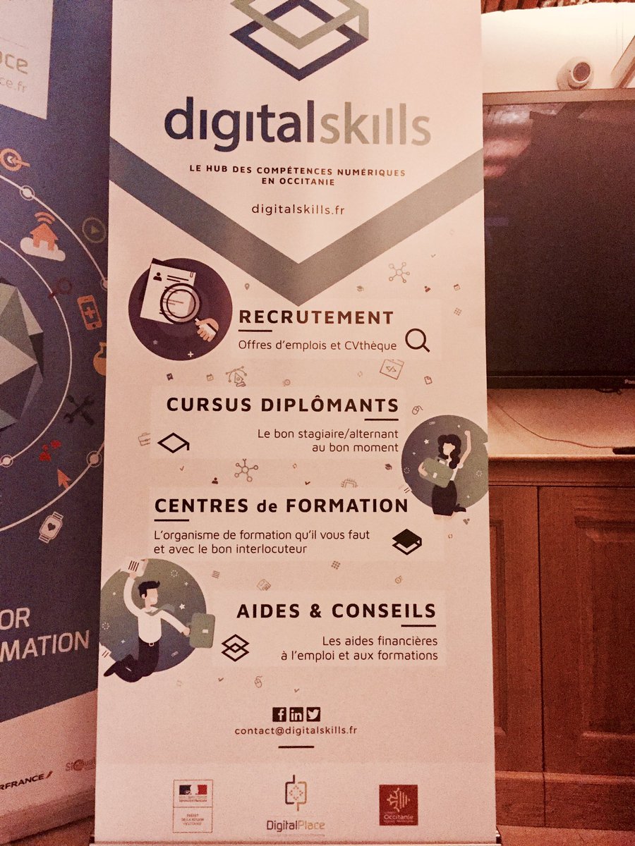 NadiaPellefigue's tweet photo. Lancement de @DigitalSkillsFR 
✅Outil simple et efficace de recherche de compétences #Numérique 
✅Gagner du temps pour recruter ou former https://t.co/oa7uTKSEly