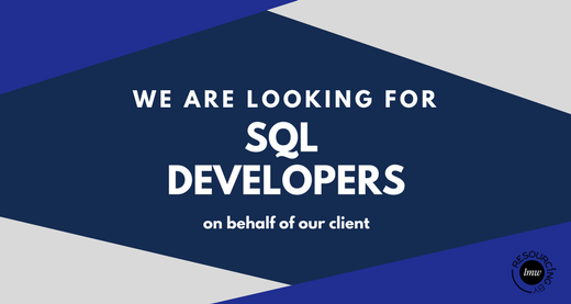 lmw_sa's tweet photo. Are you a passionate #SQL developer? Send us your CV! 
Read more: https://t.co/KjQxngr5JV
#job_openings #job_opportunities @LMWjobs https://t.co/GwKRytnEds