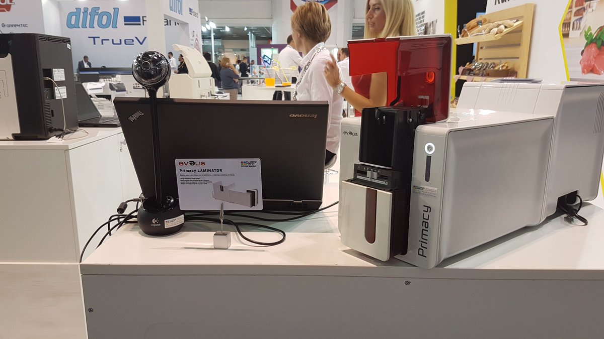 evolis primacy lamination