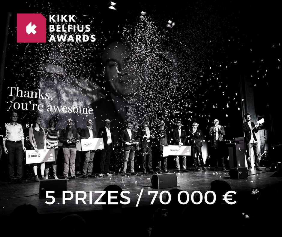Hey les start-ups! Participez aux Kikk Belfius awards: 70 000 € de prix bit.ly/2xtULSW <a href="/digitalwallonia/">Digital Wallonia</a> <a href="/creativewal/">Creative Wallonia</a> <a href="/Belfius/">Belfius</a>