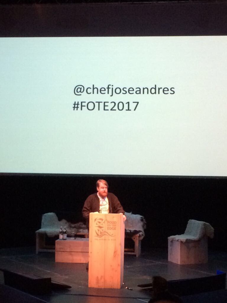 Dr Elaine Mahon (@mahonelaine) on Twitter photo Big shoutout to <a href="/chefjoseandres/">Chef José Andrés 🕊️🥘🍳</a> from <a href="/mistereatgalway/">Dr. Jp McMahon</a> and the gang <a href="/FoodOnTheEdge/">Food On The Edge</a> #FOTE2017 Big shoutout to <a href="/chefjoseandres/">Chef José Andrés 🕊️🥘🍳</a> from <a href="/mistereatgalway/">Dr. Jp McMahon</a> and the gang <a href="/FoodOnTheEdge/">Food On The Edge</a> #FOTE2017