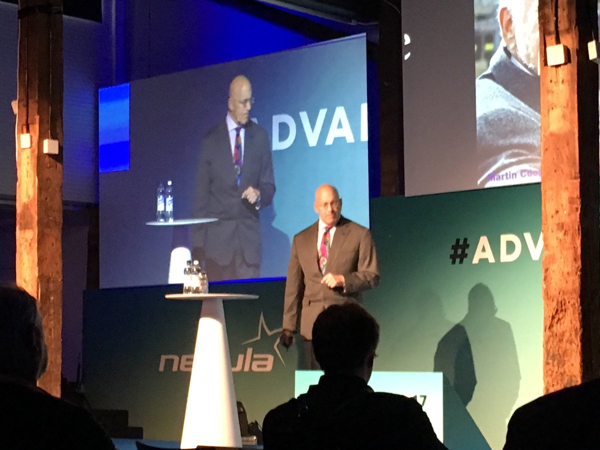 Nebula Advantage17 - Bruce Oreck speaking about failure. Don’t be afraid of failing. #advantage17