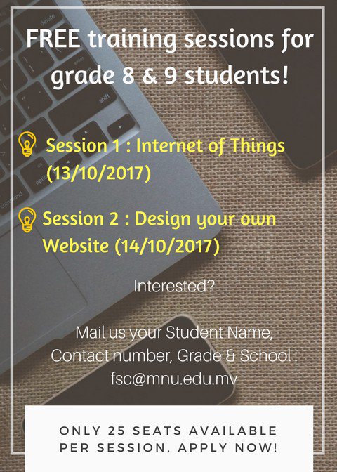 Faculty of Science (@mnu_fsc) on Twitter photo 