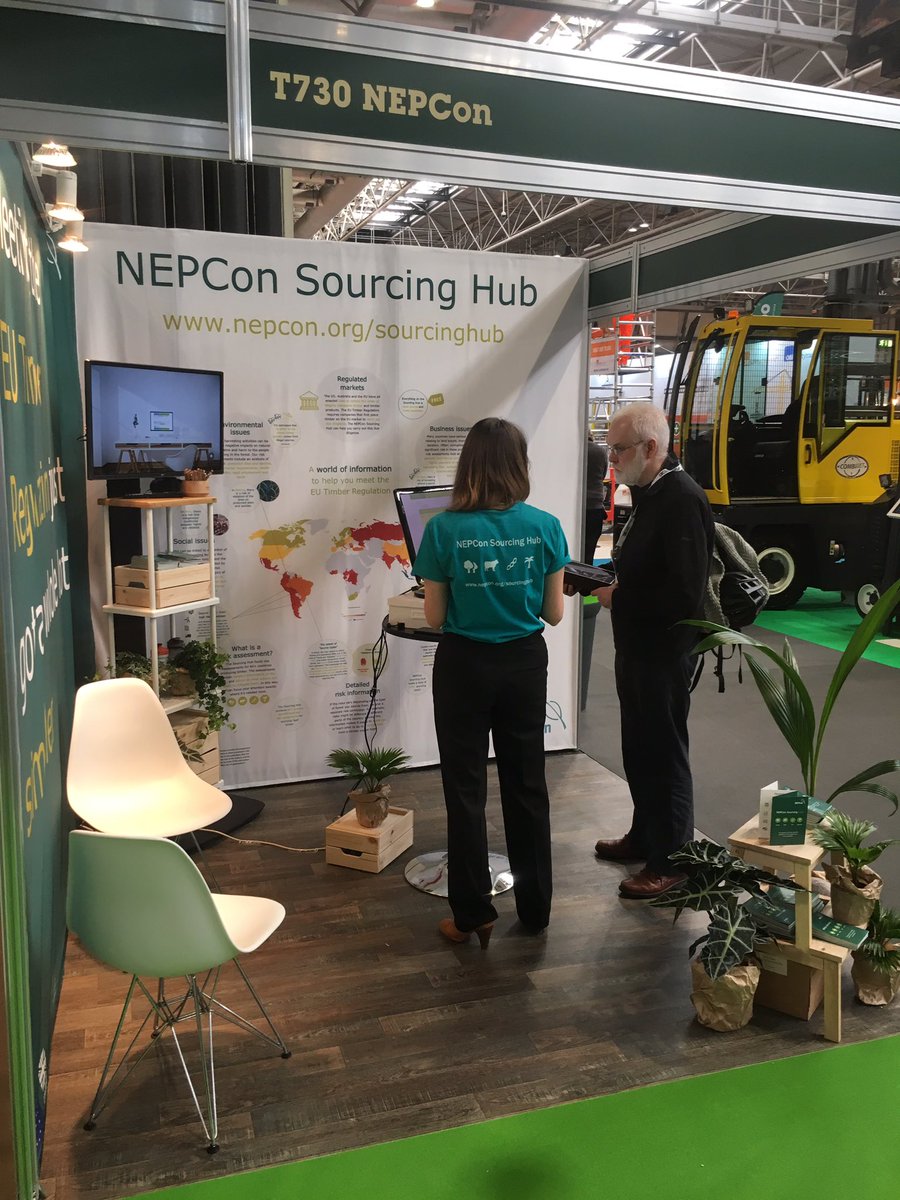 PreferbyNature's tweet photo. Presenting the #sourcinghub at #timberexpo2017 - meeting the EUTR just got a whole lot simpler! #EUTR #legaltimber https://t.co/qHTfaCbDiR