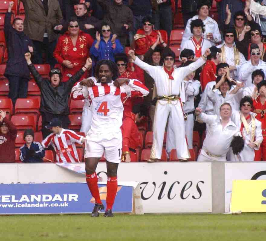 Happy 43rd birthday Ade Akinbiyi (or any chance to use this photograph).  