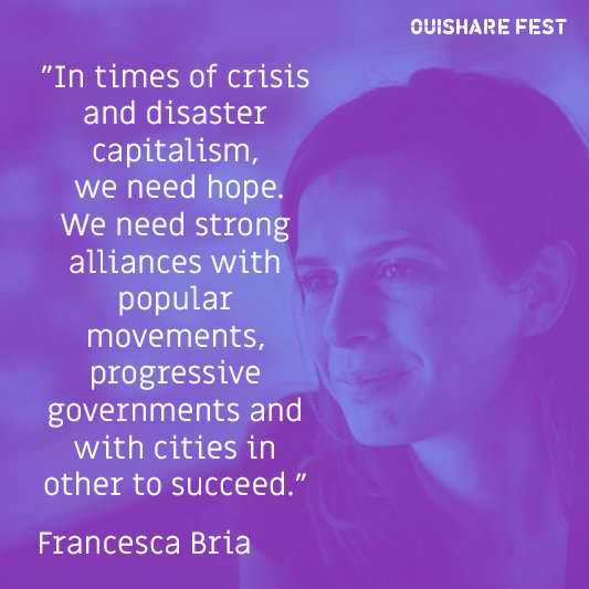 Ouishare's tweet photo. Powerful talk by @francesca_bria on how to overcome our political and economic crisis.
#OSFEST17
https://t.co/Q7aWPJEIrN https://t.co/a1zz3hl8zY
