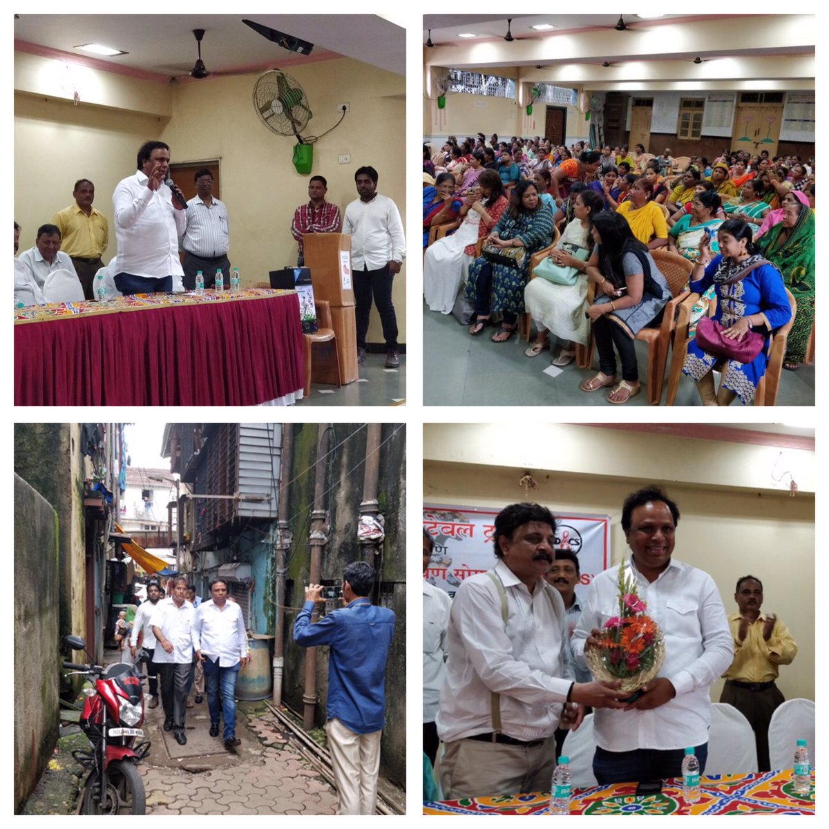 ShelarAshish's tweet photo. Attended sanitary napkin &amp; disposal machine distribution to Kamathipura sex workers organised by Ramesh naik &amp; AIDS control organisation! https://t.co/5kGlS2hjE5