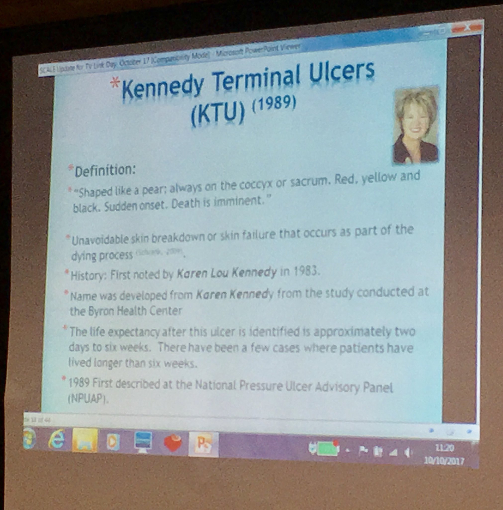 TissueViabilityTeam on Twitter &quot;Kennedy terminal ulcers 
