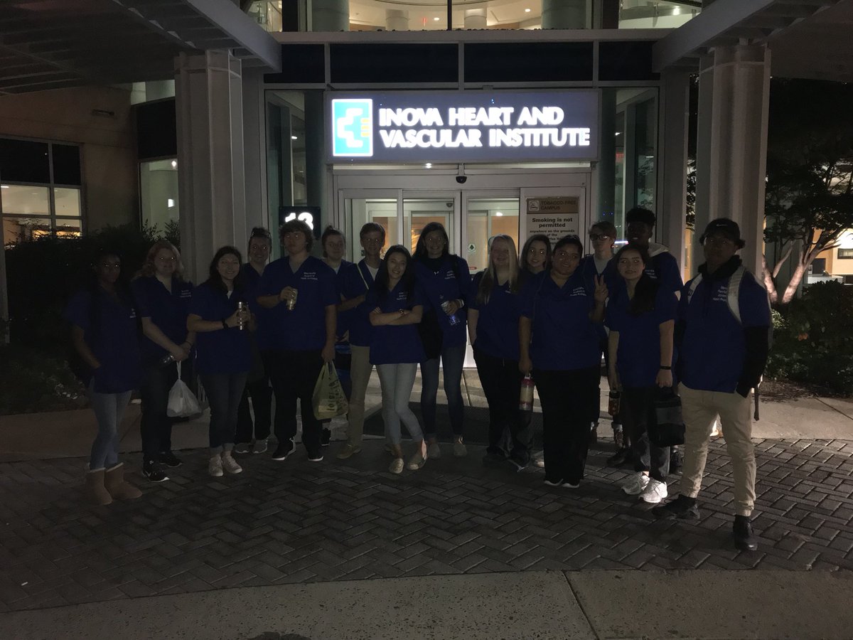 MrsRachic's tweet photo. The early bird catches the worm!! At CTA at 4:45am to view an open heart surgery at Inova! #soexcited #dedicatedstudents @CTA_CCPS https://t.co/j3mYZoGFEk