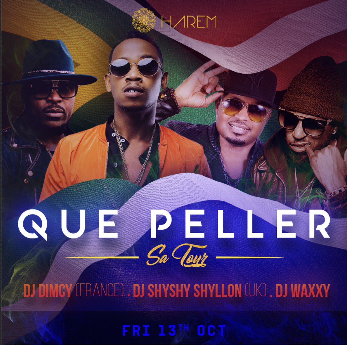 BoityEmm84's tweet photo. #HaremFridays this week. The official #QuePeller SA tour only @Harem_sa 🔥🔥🔥 https://t.co/gRVLy6KmaS