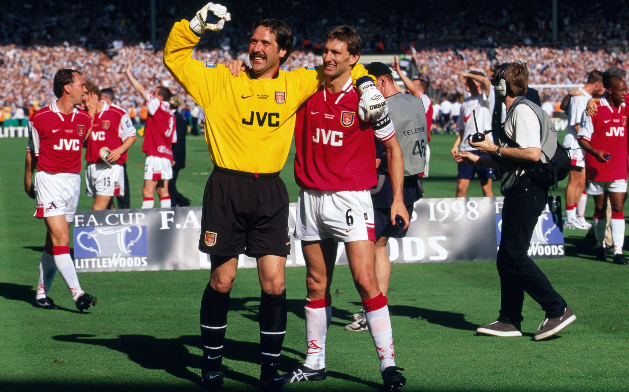 Two legends are celebrating today   Happy birthday Tony Adams and Charlie George 