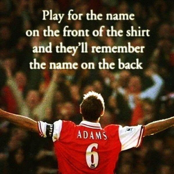Happy Birthday Tony Adams: 4 League titles 3 FA Cups 2 League Cups 1 Cup Winners Cup 