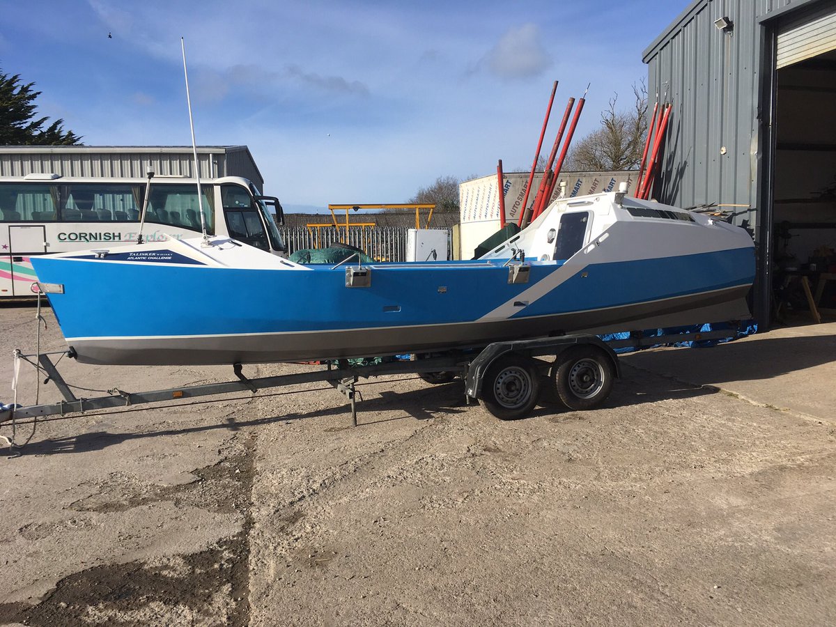 lanticsolo's tweet photo. Stripped down and repainted. A few adjustments to make for solo rowing, then just £25,000 to find over the following year !! https://t.co/k0NtLpZT0j