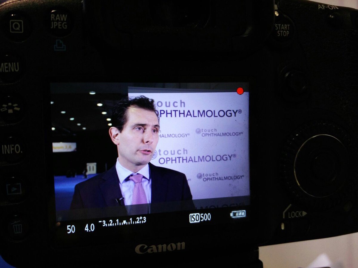 touchOPHTHALMIC's tweet photo. Dr Hengerer, Germany talks to us about his experiences with #Geuder’s devices, #cataract surgery and #escrs17 highlights - video to follow https://t.co/CPTLInggcl