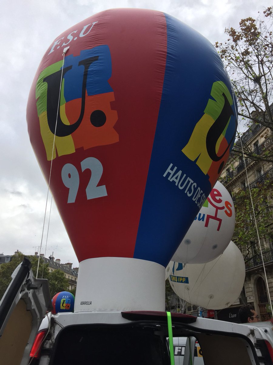 92Fsu's tweet photo. #FSU92 Gonflage en cours.
Installation de la sono
#FSUidf rassemblée pour ce #10octobre
#AQuandleDegel https://t.co/DdAb2ywQH8