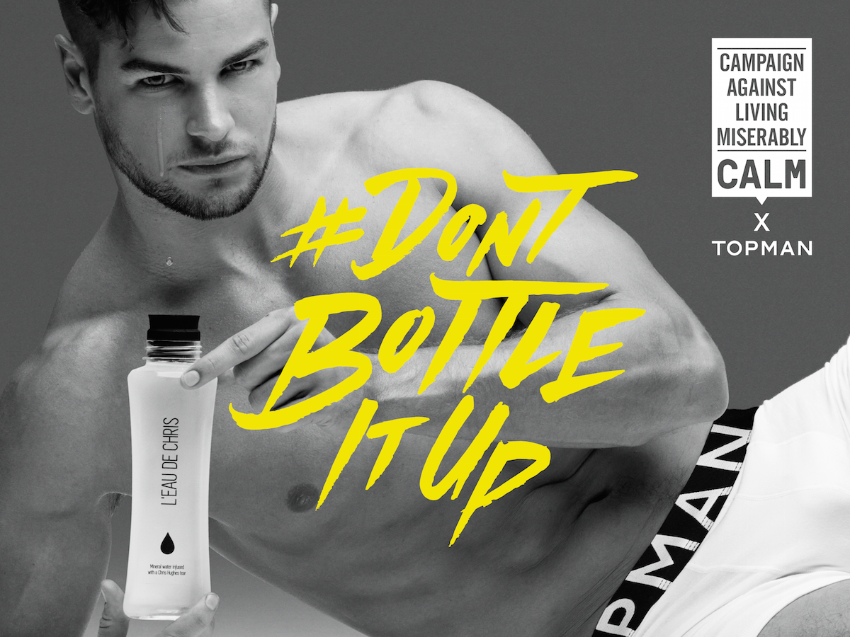 theCALMzone's tweet photo. Fancy a bottle of the world famous (and super exclusive) L'Eau de Chris? The auction is now open ➡ https://t.co/dQMXkY0ACT

#DontBottleItUp https://t.co/OtAHqnbUlp
