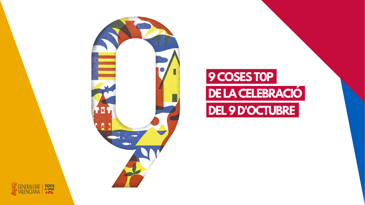 palauGVA's tweet photo. 🗣 Ens acomiadem del 9 d'Octubre amb una recopilació de moments:
Ací tens un fil amb les 9 coses 🔝 del 9 ⬇️😉#EstemDe9 https://t.co/8x4MxwO0gp