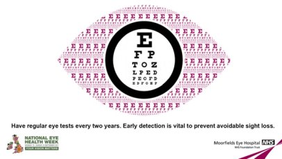 Moorfields's tweet image. 80% of the world’s blind are avoidably so. Having regular eye tests can prevent sight loss. #WSD2017 is 12 October #MakeVisionCount