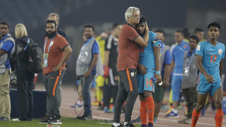 SportsbyHT's tweet photo. #FIFAU17WC: India deserved victory vs Colombia, says Mexico’s Gutierrez. #INDvsCOL
https://t.co/7l3XOLG9qN https://t.co/bhE0pNcD3x