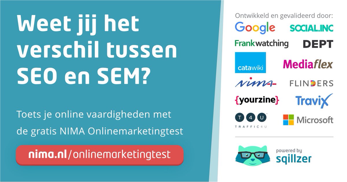 Ben je student of op zoek naar een baan in de marketingbranche? Doe de gratis test en test je kennis: bit.ly/2z30CM1 .