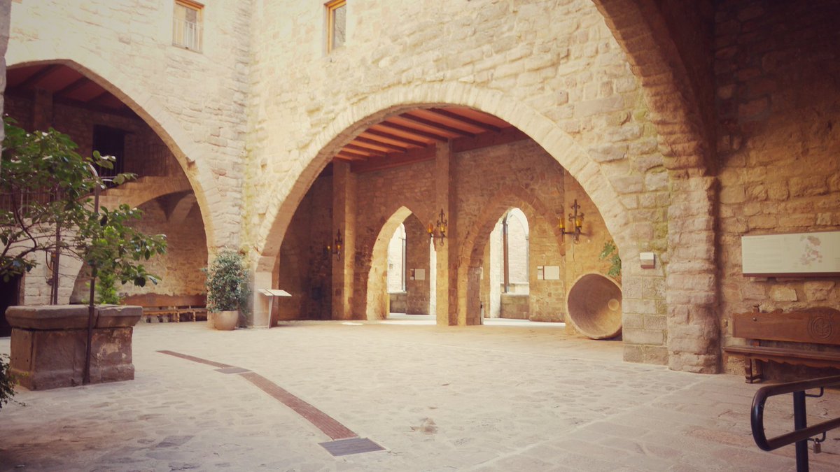TransmitScience's tweet photo. Today we are checking the facilities of Cardona Castle; venue of the #InnovativeTrainingNetwork IDPlant kick-off meeting #Horizon2020 https://t.co/i1X3UqQiA1
