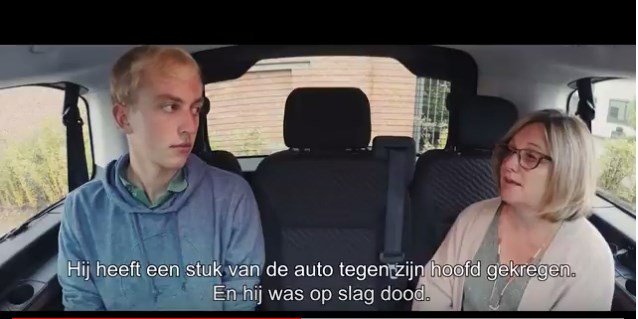 breeur's tweet photo. Niet beschaamd over hun rijgedrag tot ze weten wie naast hen zit Pakkend filmpje met hoop op mentaliteitsverandering https://t.co/TLIgAtnThK https://t.co/CnzOo0WSbJ