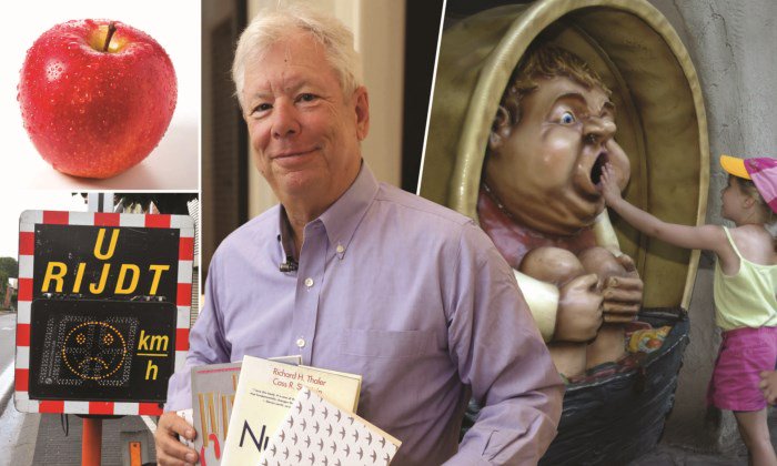 breeur's tweet photo. De man die ons 'nudging' leerde kennen, krijgt de Nobelprijs voor gedragseconomie. Top meneer Richard Thaler https://t.co/EwQpHpBsvH https://t.co/wlYWuOUMzP