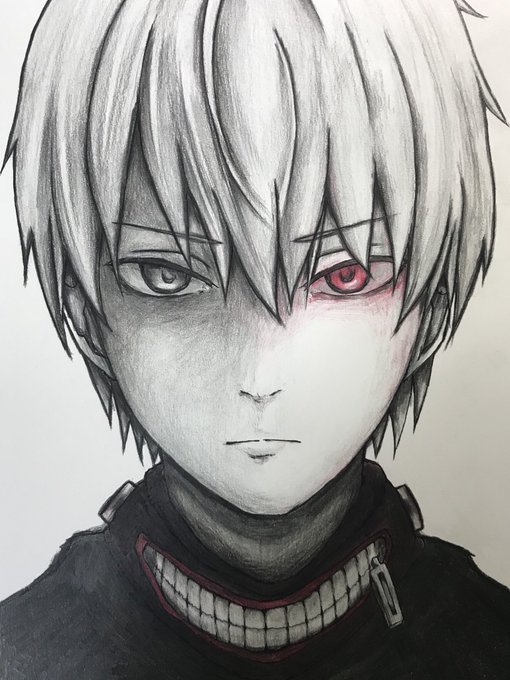 #東京喰種 
 #二次創作 
カネキ君出来た!! 