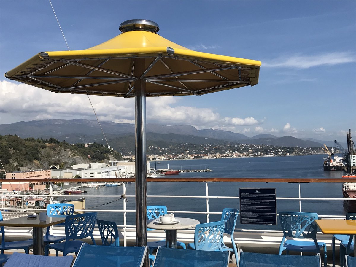 Enjoying a well deserved break in the sun!